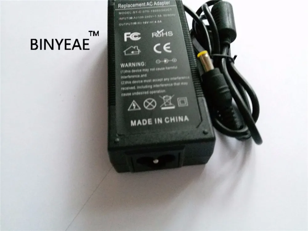 16V 4.5A 72W AC /DC Power Supply Adapter Battery Charger for IBM ThinkPad A22 A22E A22m A22P A30 A30E A30P A31
16V 4.5A 72W AC /DC Power Supply Adapter Battery Charger for IBM ThinkPad A22 A22E A22m A22P A30 A30E A30P A31