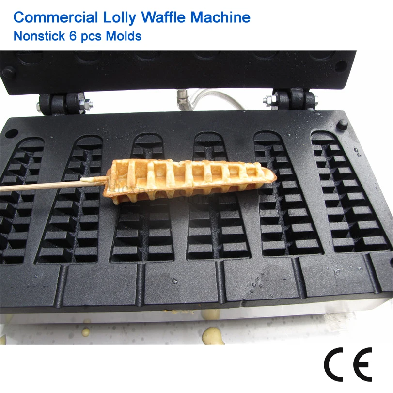 Commercial Nonstick Lolly Waffle Baker Tower-Shaped Waffle Maker 110V 220V Electric Lolly Cake Machine
Commercial Nonstick Lolly Waffle Baker Tower-Shaped Waffle Maker 110V 220V Electric Lolly Cake Machine