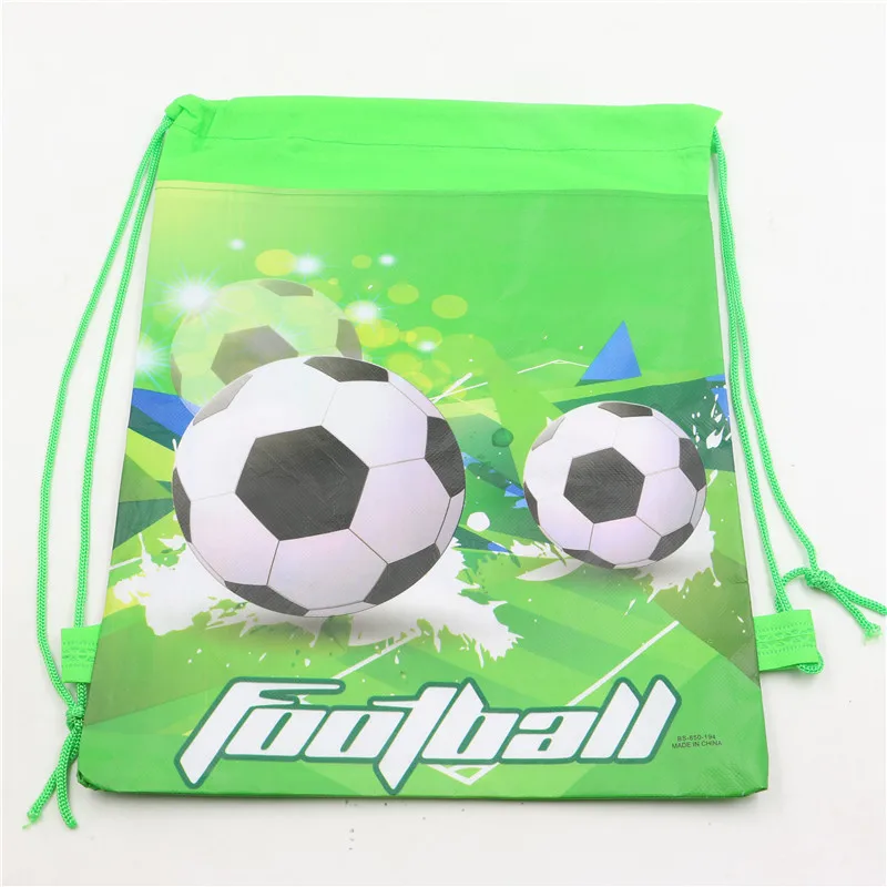 Фото Мальчики Дети Спорт Футбол/Футбол зеленая школьная сумка день рождения нетканые