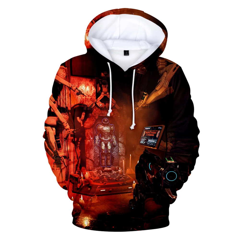 Doom Eternal 3D Printed Hoodies Women/Men Fashion Long Sleeve Hooded Sweatshirt 2019 Hot Sale Casual Streetwear Clothes
Doom Eternal 3D Printed Hoodies Women/Men Fashion Long Sleeve Hooded Sweatshirt 2019 Hot Sale Casual Streetwear Clothes
