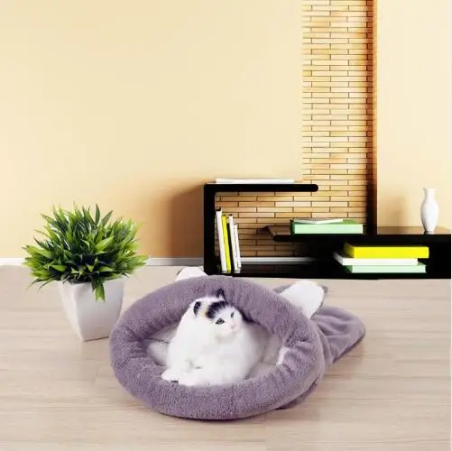 Warm Coral Fleece Cat Sleeping Bag Bed 2019 Spring New Qute Cat Bed Warm Sleeping Pet Kennel
Warm Coral Fleece Cat Sleeping Bag Bed 2019 Spring New Qute Cat Bed Warm Sleeping Pet Kennel