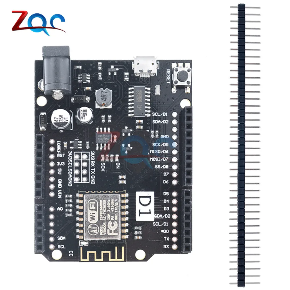 Для WeMos D1 R2 на основе Wi-Fi ESP8266 V2.1.0 ESP-I2F плата разработки для Arduino R3 Nodemcu совместимый модуль
Для WeMos D1 R2 на основе Wi-Fi ESP8266 V2.1.0 ESP-I2F плата разработки для Arduino R3 Nodemcu совместимый модуль
