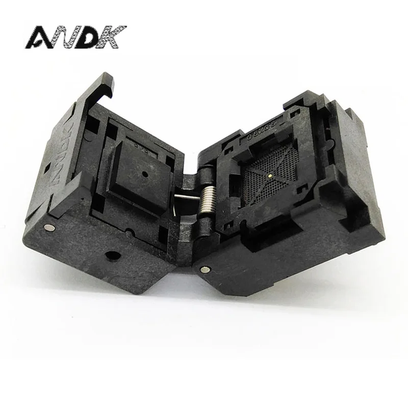 QFN76 MLF76 IC Test Socket Pitch 0.4mm IC549-0764-012-G Burn in Socket Clamshell Chip Size 9*9 Flash Adapter Programming Socket
QFN76 MLF76 IC Test Socket Pitch 0.4mm IC549-0764-012-G Burn in Socket Clamshell Chip Size 9*9 Flash Adapter Programming Socket