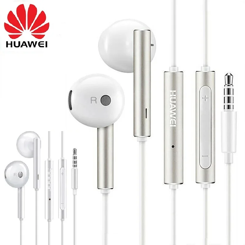 

Original HUAWEI Honor Earphone Metal Earpiece + Mic Volume Control 3.5mm AM116 For P8 P8Lite P9 Lite P10 Plus Mate 7 8 9 lite10