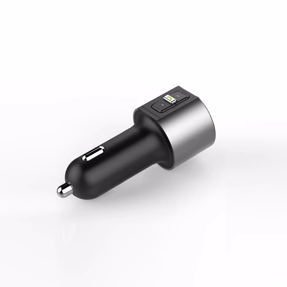Universal Metallic Car MP3 Music Player Car Bluetooth Kit Wireless Hands-free With 2 USB Port Car Charger
Universal Metallic Car MP3 Music Player Car Bluetooth Kit Wireless Hands-free With 2 USB Port Car Charger