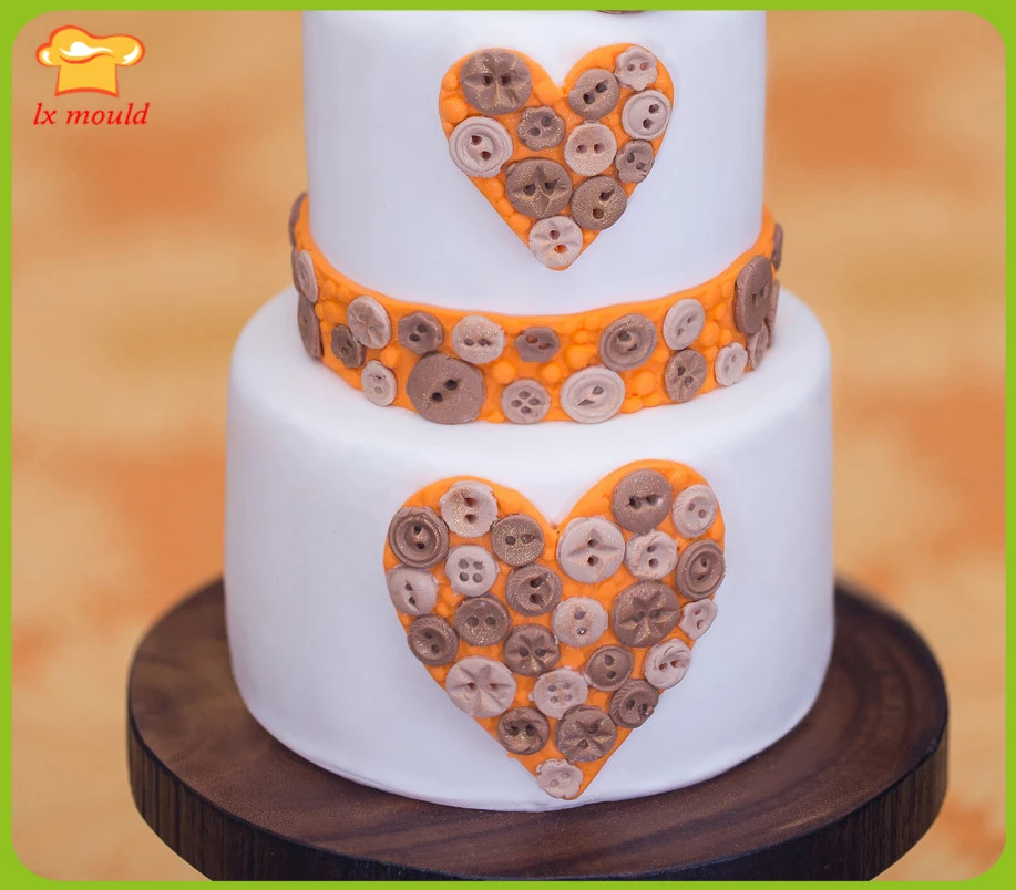 LXYY Button Line Chocolate Mould Fondant Cake Silicone Molds Household Baking Appliances
LXYY Button Line Chocolate Mould Fondant Cake Silicone Molds Household Baking Appliances