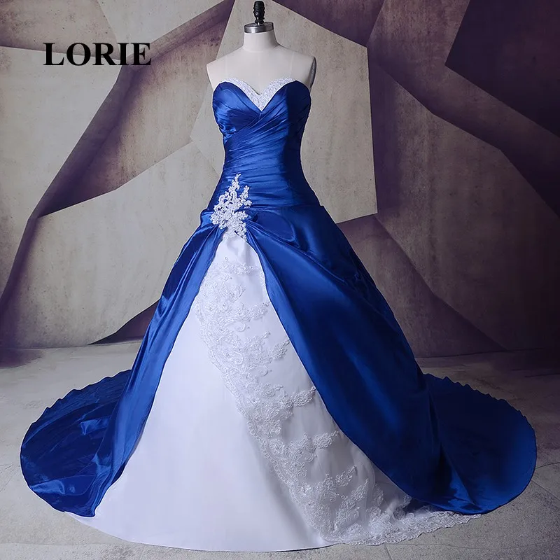 Свадебное платье со шлейфом LORIE, готическое Королевское синее платье с белым кружевом, бальное платье невесты, индивидуальный пошив, высоко...
Свадебное платье со шлейфом LORIE, готическое Королевское синее платье с белым кружевом, бальное платье невесты, индивидуальный пошив, высоко...