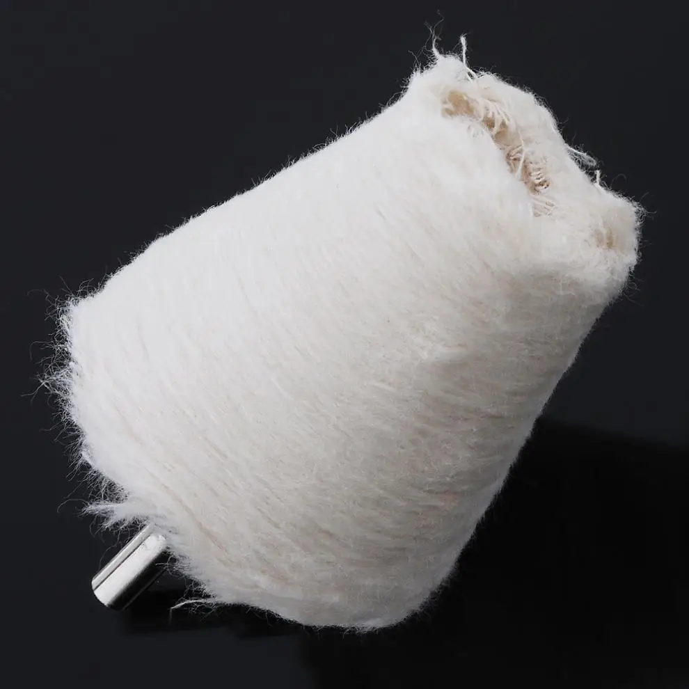 Cone Shape White Cloth Polishing Wheel Mirror Polishing Buffer Cotton Pad with 6mm Shank Diameter for Surface Polishing/Grinding
Cone Shape White Cloth Polishing Wheel Mirror Polishing Buffer Cotton Pad with 6mm Shank Diameter for Surface Polishing/Grinding