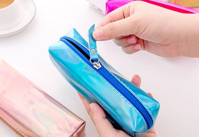 High Capacity Creative Bling Laser Pu Candy Colors Portable Storage Pen Pouch Pencil Bags School Student Stationery Bag
High Capacity Creative Bling Laser Pu Candy Colors Portable Storage Pen Pouch Pencil Bags School Student Stationery Bag