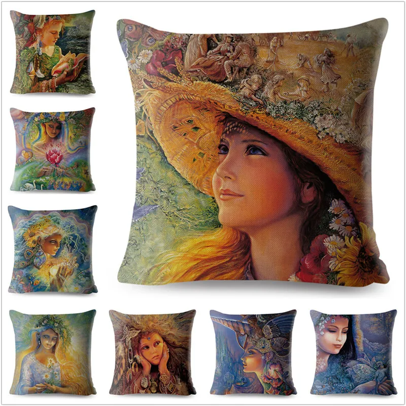 Fantasy Heaven Elf Girl Print Pillow Cover 45*45 Textile Cushion Covers Linen Pillow Case Car Decor Pillows Cases
Fantasy Heaven Elf Girl Print Pillow Cover 45*45 Textile Cushion Covers Linen Pillow Case Car Decor Pillows Cases