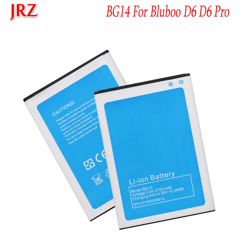 Аккумулятор BG41 3 8 в 2700 мАч для телефона Bluboo D6 Pro высококачественные сменные