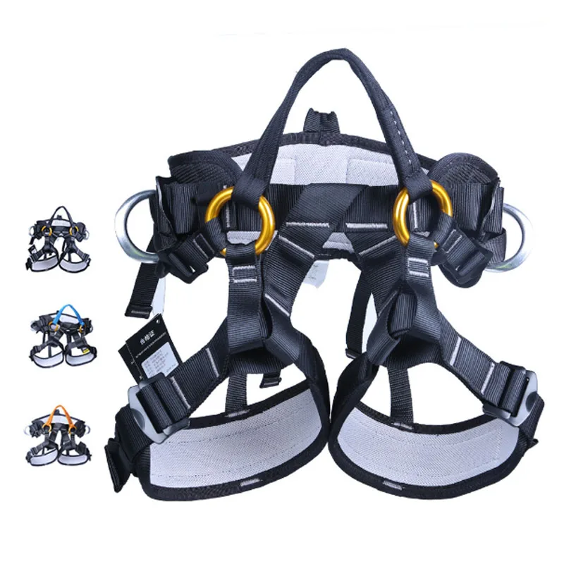 P113 Outdoor Mountaineering climbing Cave exploration training equipment Tree trim Aerial belt Half body harness seat belt CE
P113 Outdoor Mountaineering climbing Cave exploration training equipment Tree trim Aerial belt Half body harness seat belt CE