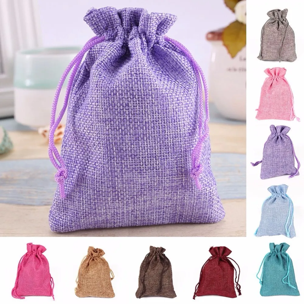 12pcs Burlap Pouch Wedding Jewelry Durable Drawstring Bag Party Candy Bag Rustic 10x14cm
12pcs Burlap Pouch Wedding Jewelry Durable Drawstring Bag Party Candy Bag Rustic 10x14cm