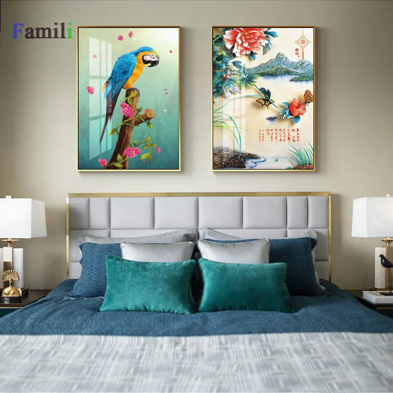 Chinese Four Seasons Beautiful Flowers Canvas Painting Modern Home Decoration Living Room Art Modular Wall Pictures No Frame
Chinese Four Seasons Beautiful Flowers Canvas Painting Modern Home Decoration Living Room Art Modular Wall Pictures No Frame