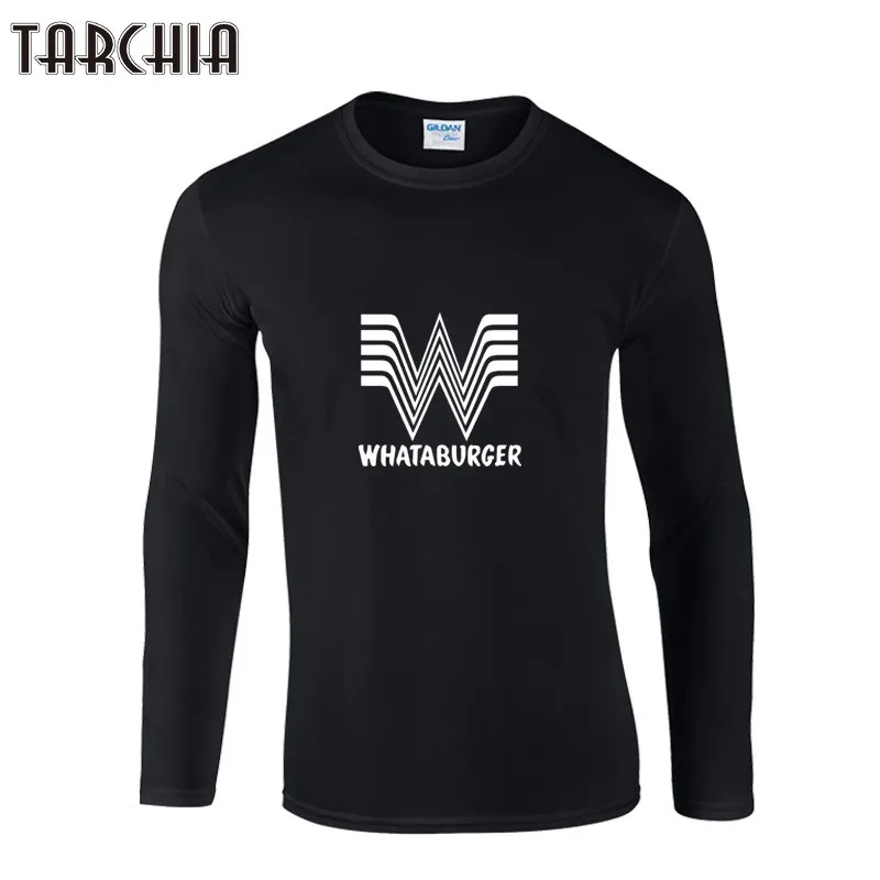 TARCHIA Oversized Men Clothing Summer WHATABURGER Long Sleeve Men T Shirt Homme Fashion Men Tee T-Shirt Slim Fit Casual Tshirt
TARCHIA Oversized Men Clothing Summer WHATABURGER Long Sleeve Men T Shirt Homme Fashion Men Tee T-Shirt Slim Fit Casual Tshirt