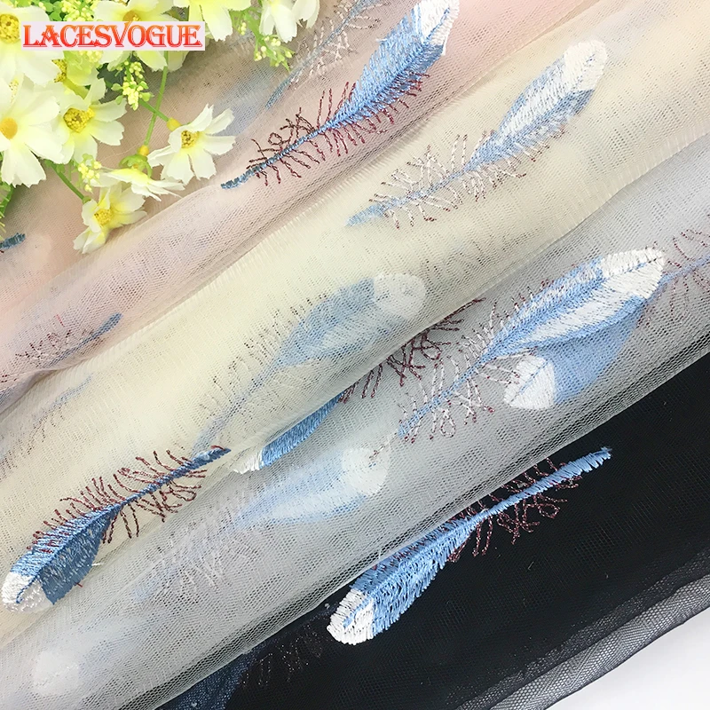 2yards 140cm Mesh embroidery lace fabric Handmade DIY Dress decoration Garment material Needlework sewing accessories 606
2yards 140cm Mesh embroidery lace fabric Handmade DIY Dress decoration Garment material Needlework sewing accessories 606