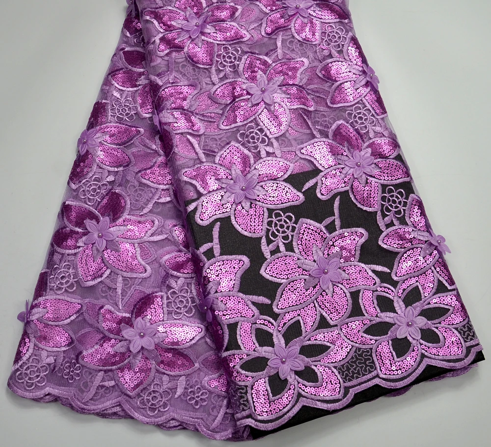 Latest Excellent high quality Lilac 3D Flowers French lace fabrics with sequins For Women Tradtional wedding lace fabrics
Latest Excellent high quality Lilac 3D Flowers French lace fabrics with sequins For Women Tradtional wedding lace fabrics