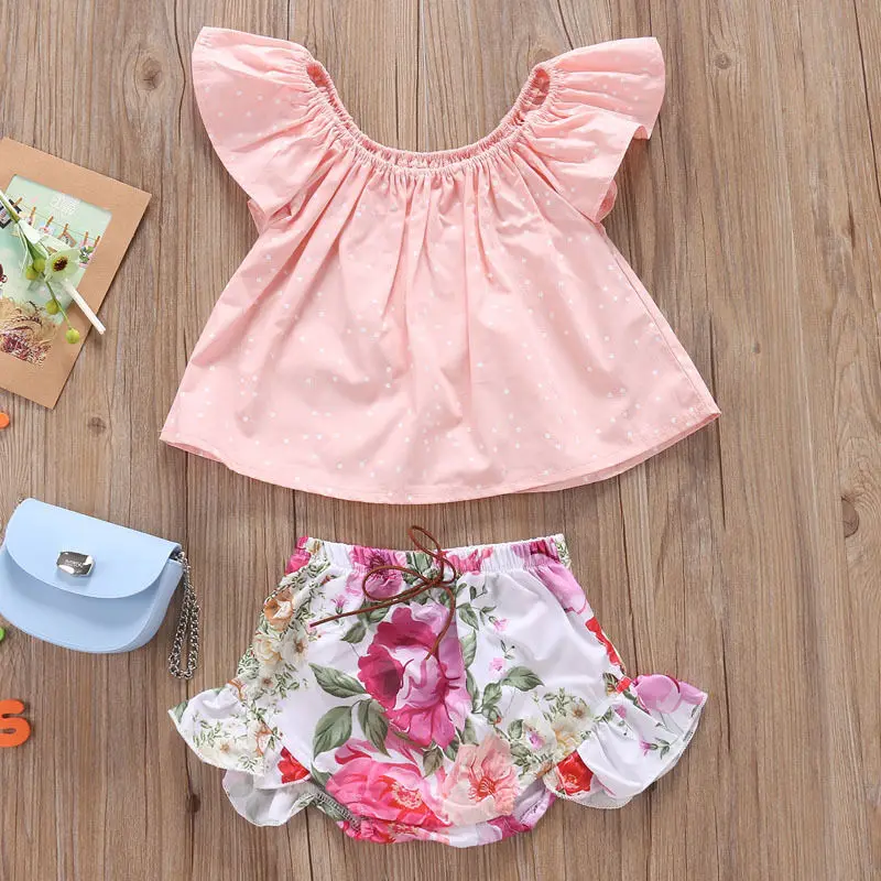 Toddler Kids Baby Girls Clothes T-shirt Tops+Shorts Pants fashion Comfortable Outfit 0-24M
Toddler Kids Baby Girls Clothes T-shirt Tops+Shorts Pants fashion Comfortable Outfit 0-24M