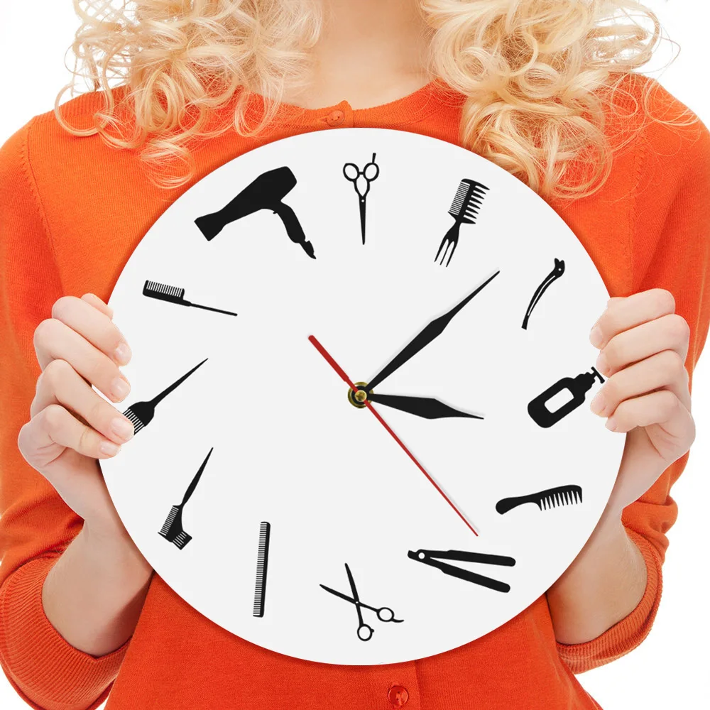 Barber Equiment Wall Clock Modern Design Barber Shop Business Sign Wall Watch Beauty Hair Salon Clock Hairdresser Gift Z076
Barber Equiment Wall Clock Modern Design Barber Shop Business Sign Wall Watch Beauty Hair Salon Clock Hairdresser Gift Z076