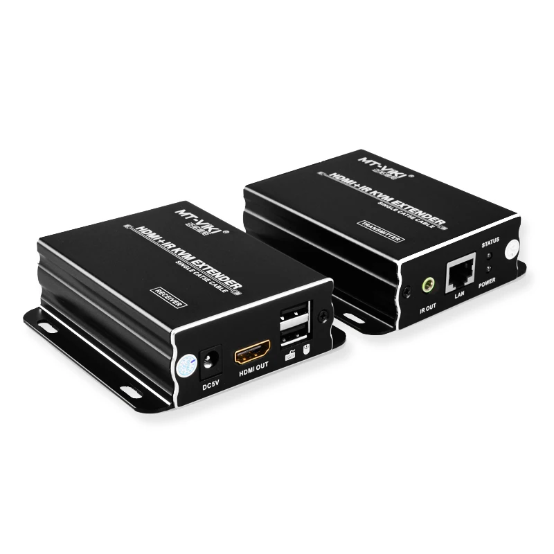 MT-VIKI HDMI KVM Extender 120m Repeat HDMI + USB over UTP CAT 5e/6 RJ45 LAN cable by 390ft Sender & Receiver One Pair MT-120HK
MT-VIKI HDMI KVM Extender 120m Repeat HDMI + USB over UTP CAT 5e/6 RJ45 LAN cable by 390ft Sender & Receiver One Pair MT-120HK