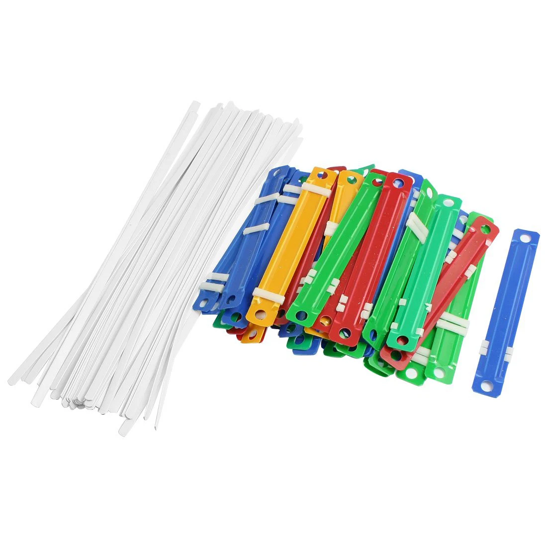 PPYY NEW - 50 Pcs Office School Colorful Plastic Binding Two-Piece Document Paper Fasteners
PPYY NEW - 50 Pcs Office School Colorful Plastic Binding Two-Piece Document Paper Fasteners