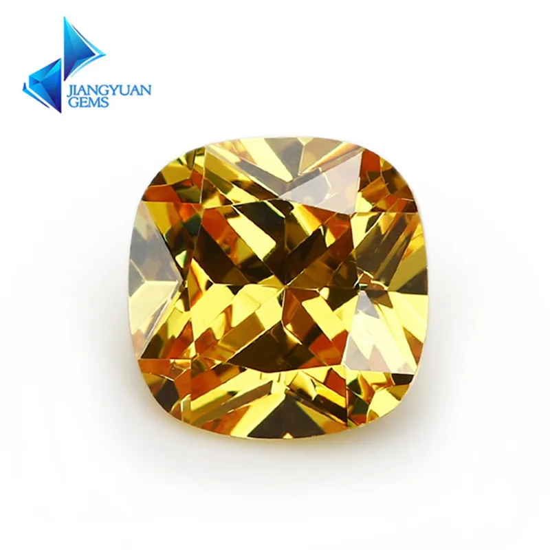 5x5~12x12mm Golden Yellow Color Cushion Cut Shape Loose CZ Stone Beads Brilliant Cut 5A Synthetic Gems Cubic Zirconia
5x5~12x12mm Golden Yellow Color Cushion Cut Shape Loose CZ Stone Beads Brilliant Cut 5A Synthetic Gems Cubic Zirconia