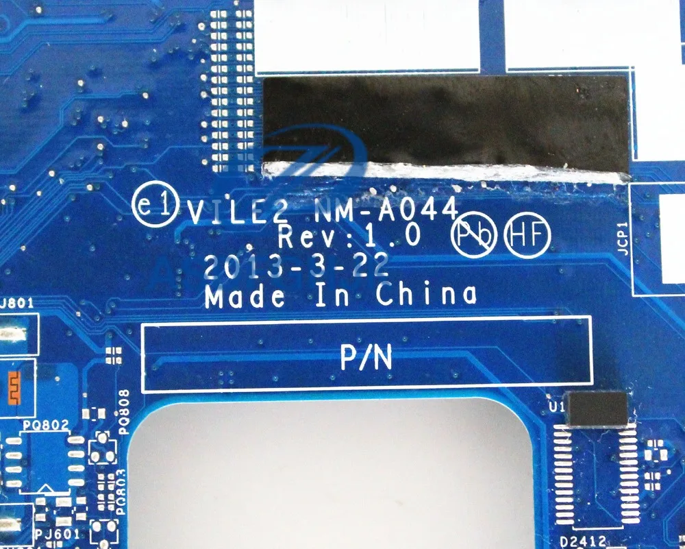 Материнская плата для ноутбука Lenovo ThinkPad Edge E531 материнская VILE2 NM-A044 04Y1299 DDR3