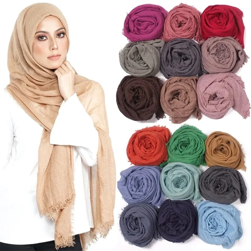 Women Elegant 2019 Solid Under Scarf Crinkle Hijab Cotton Muslim Lightweight Wrap Turban foulard Islamic Shawl Head Scarves
Women Elegant 2019 Solid Under Scarf Crinkle Hijab Cotton Muslim Lightweight Wrap Turban foulard Islamic Shawl Head Scarves