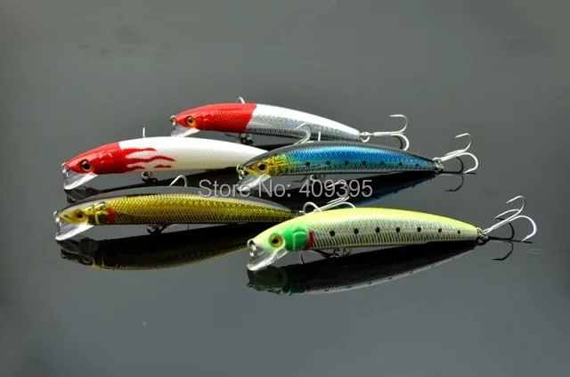 10pcs 11.5cm/19g 3D eyes Minnow Hard fishing lure Plastic fishing lure Free shipping
10pcs 11.5cm/19g 3D eyes Minnow Hard fishing lure Plastic fishing lure Free shipping