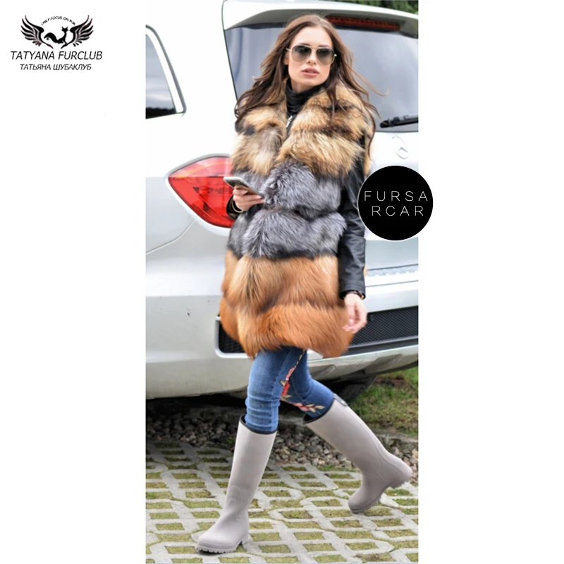 Tatyna Furclub Women Warm Coat Fur Vest Natural Real Fox Fur Waistcoat Winter Coats Female Jacket Tops Plus Size Popular Cloth
Tatyna Furclub Women Warm Coat Fur Vest Natural Real Fox Fur Waistcoat Winter Coats Female Jacket Tops Plus Size Popular Cloth