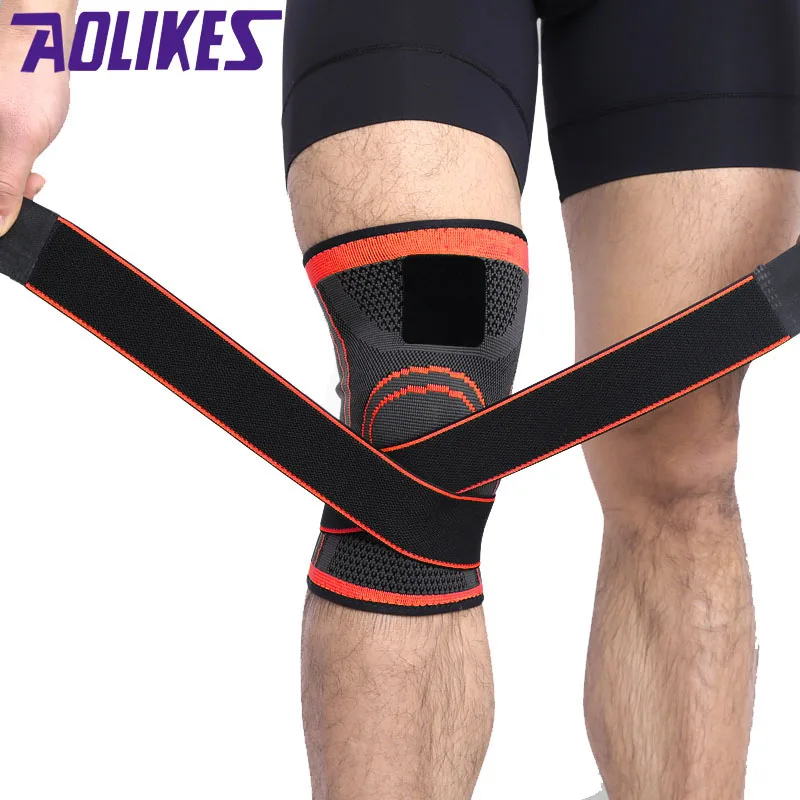 AOLIKES 1 шт. Спортивный 3D Плетеный протектор колена дышащий рукав эластичный бандаж на колено поддержка Спортивная Регулируемая повязка для бега
AOLIKES 1 шт. Спортивный 3D Плетеный протектор колена дышащий рукав эластичный бандаж на колено поддержка Спортивная Регулируемая повязка для бега