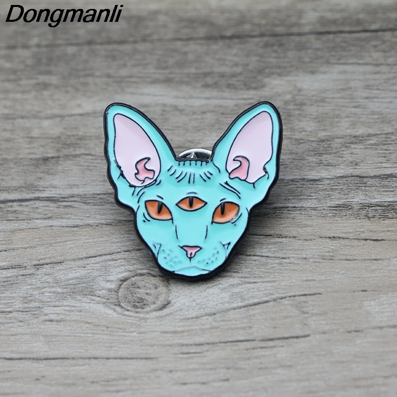 L2454 Cute Sphynx Cat Metal Enamel Pins and Brooches for Lapel Pin Backpack Bags Badge Collection Gifts
L2454 Cute Sphynx Cat Metal Enamel Pins and Brooches for Lapel Pin Backpack Bags Badge Collection Gifts