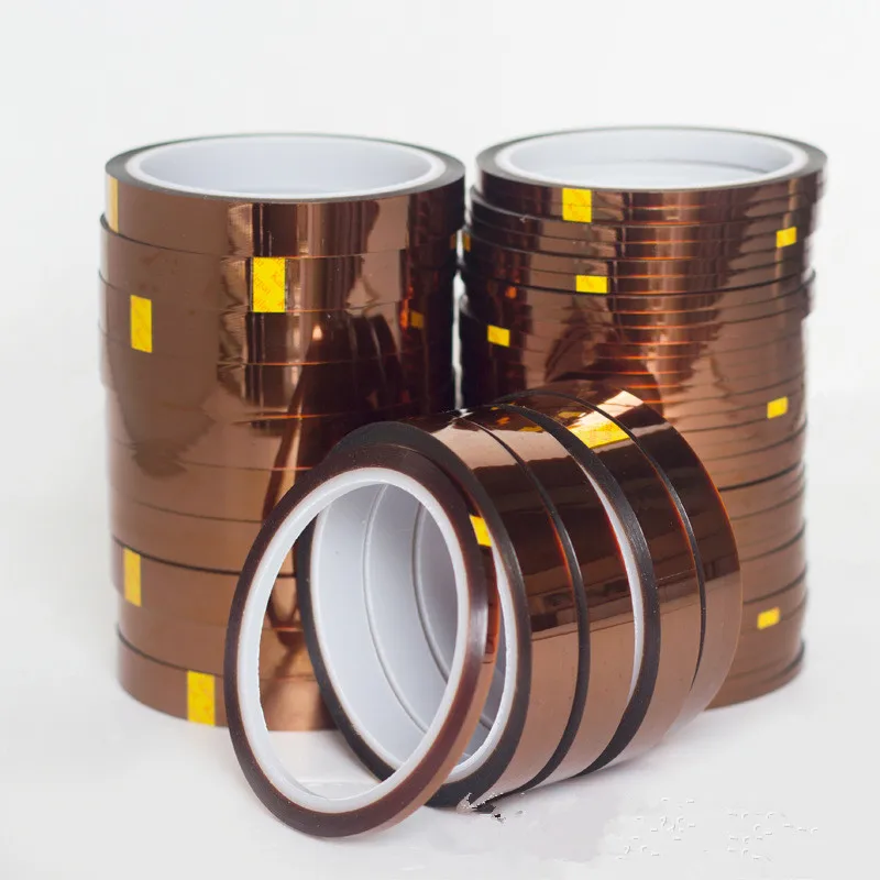 1PCS 3MM/4MM/5MM/6MM/8MM/9MM/10MM/12MM/15MM/16MM/17MM/18MMX33M108FT Heat Resistant Polyimide Tape High Temperature Adhesive Tape
1PCS 3MM/4MM/5MM/6MM/8MM/9MM/10MM/12MM/15MM/16MM/17MM/18MMX33M108FT Heat Resistant Polyimide Tape High Temperature Adhesive Tape