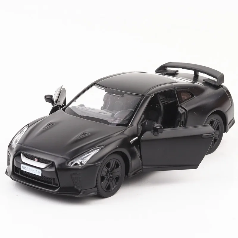 1:36 Nissan GTR автомобиль игрушечный Chevrolet Camaro металлическая игрушка дикасты и
