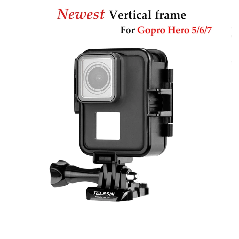 Новая защитная Вертикальная рамка оболочка Защитная стандартная рамка для go pro hero 7 6 5 black gopro7 аксессуары для камеры
Новая защитная Вертикальная рамка оболочка Защитная стандартная рамка для go pro hero 7 6 5 black gopro7 аксессуары для камеры