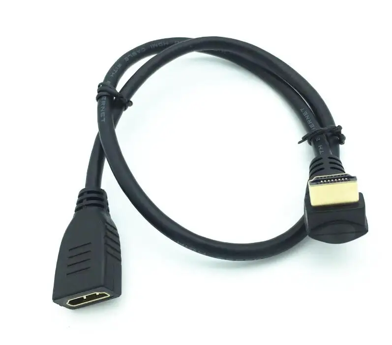 4K*2k 60Hz HD-compatible 2.0v Up Down Left Right 90 Degree Angled male to female extension cable for HDTV splitter switcher
4K*2k 60Hz HD-compatible 2.0v Up Down Left Right 90 Degree Angled male to female extension cable for HDTV splitter switcher