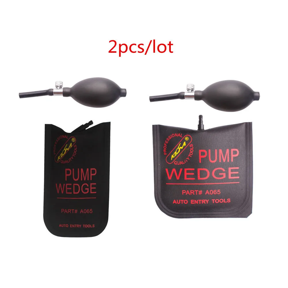 BLACK PUMP WEDGE LOCKSMITH TOOLS Auto Air Wedge Airbag Lock Pick Set Open Car Door Lock 2pcs/sets
BLACK PUMP WEDGE LOCKSMITH TOOLS Auto Air Wedge Airbag Lock Pick Set Open Car Door Lock 2pcs/sets