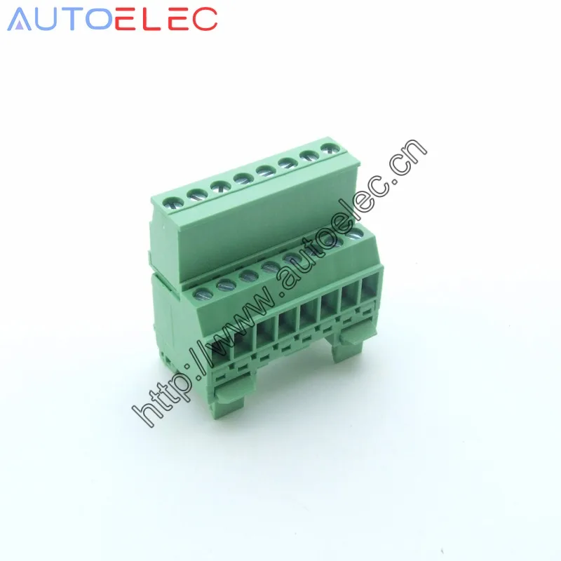 10sets Pitch 5.08mm 8pin Screw Plug-in Terminal Blocks connector US15 Din Rail Mounting instead of NO: MSTBVK 2.5/ 8-G-5.08
10sets Pitch 5.08mm 8pin Screw Plug-in Terminal Blocks connector US15 Din Rail Mounting instead of NO: MSTBVK 2.5/ 8-G-5.08