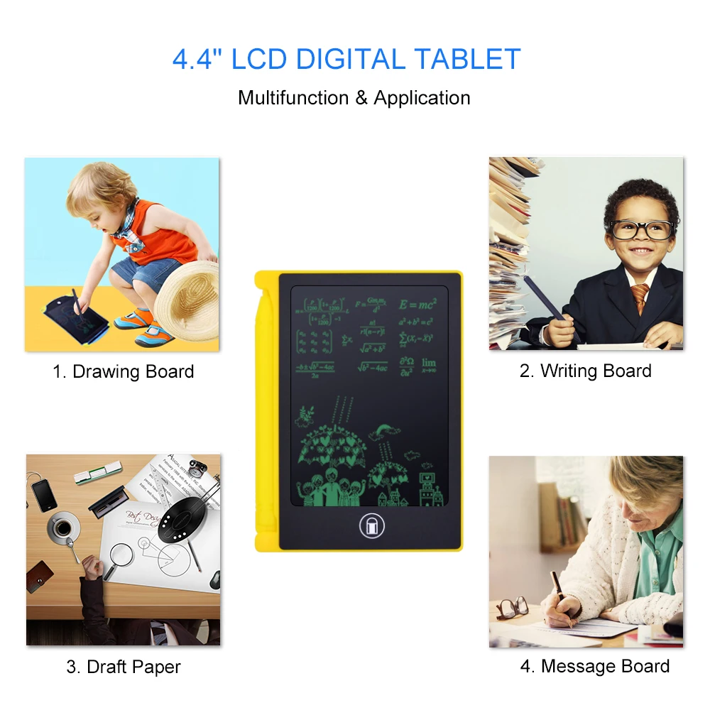 CHIPAL 4 ''LCD мини планшет цифровой графический электронный блокнот для рисования