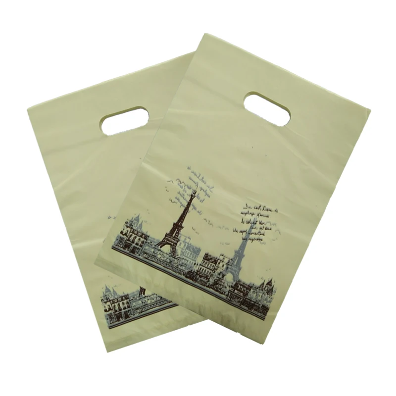 100pcs/lot Tower Print Yellow Plastic Gift Bag 25x35cm Boutique Gifts Packaging Bags Big Plastic Shopping Bags With Handle
100pcs/lot Tower Print Yellow Plastic Gift Bag 25x35cm Boutique Gifts Packaging Bags Big Plastic Shopping Bags With Handle