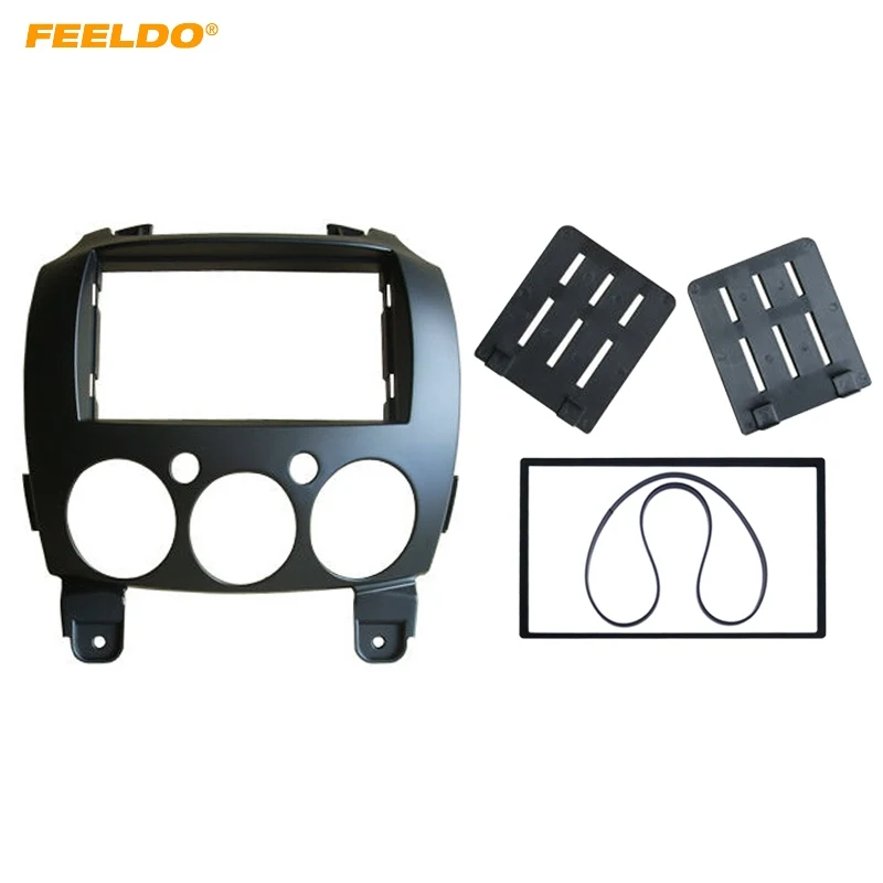 FEELDO Car 2 Din Refitting Frame Panel for Mazda 2 2010 Demio 2007+ Stereo Radio Fascia Dash Mounting Trim Kit Face Frame #5002
FEELDO Car 2 Din Refitting Frame Panel for Mazda 2 2010 Demio 2007+ Stereo Radio Fascia Dash Mounting Trim Kit Face Frame #5002