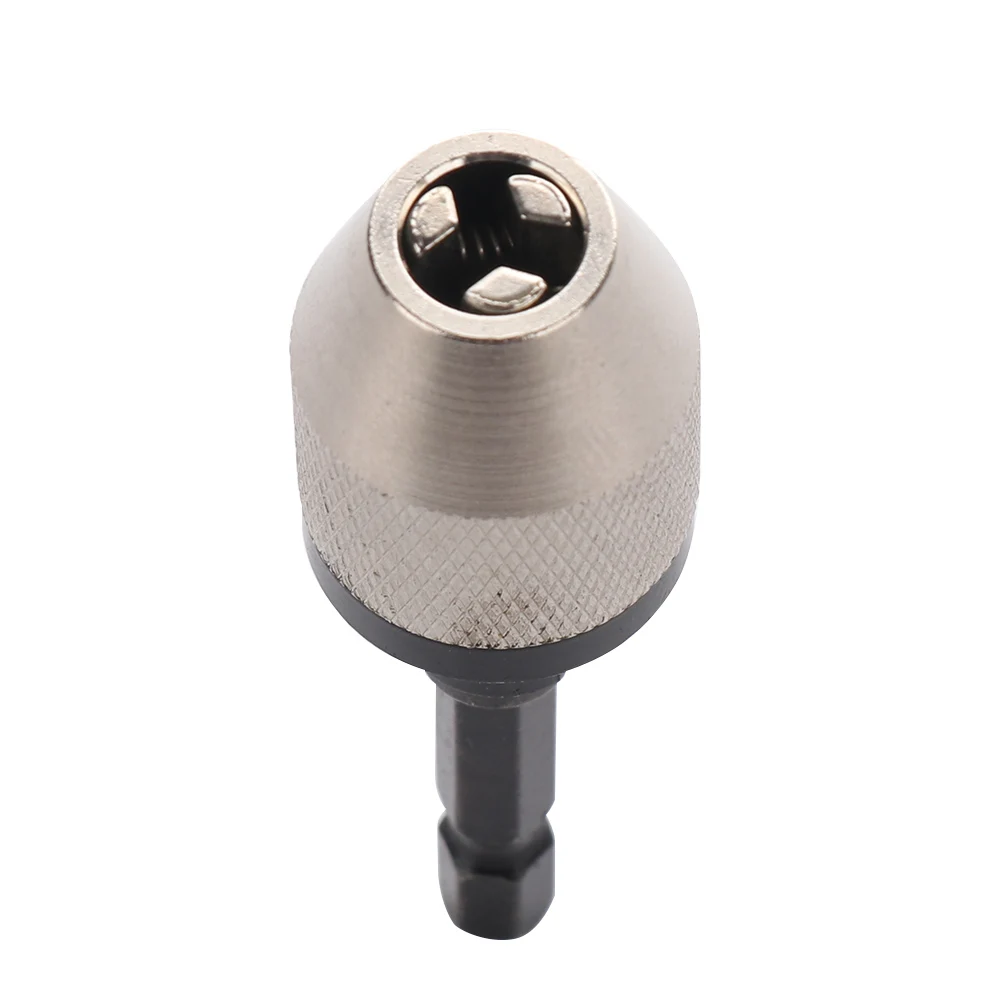 0.3-6.5mm 1/4 Inch Keyless Chuck Adapter Hex Shank Quick Change Adapter Converter
0.3-6.5mm 1/4 Inch Keyless Chuck Adapter Hex Shank Quick Change Adapter Converter