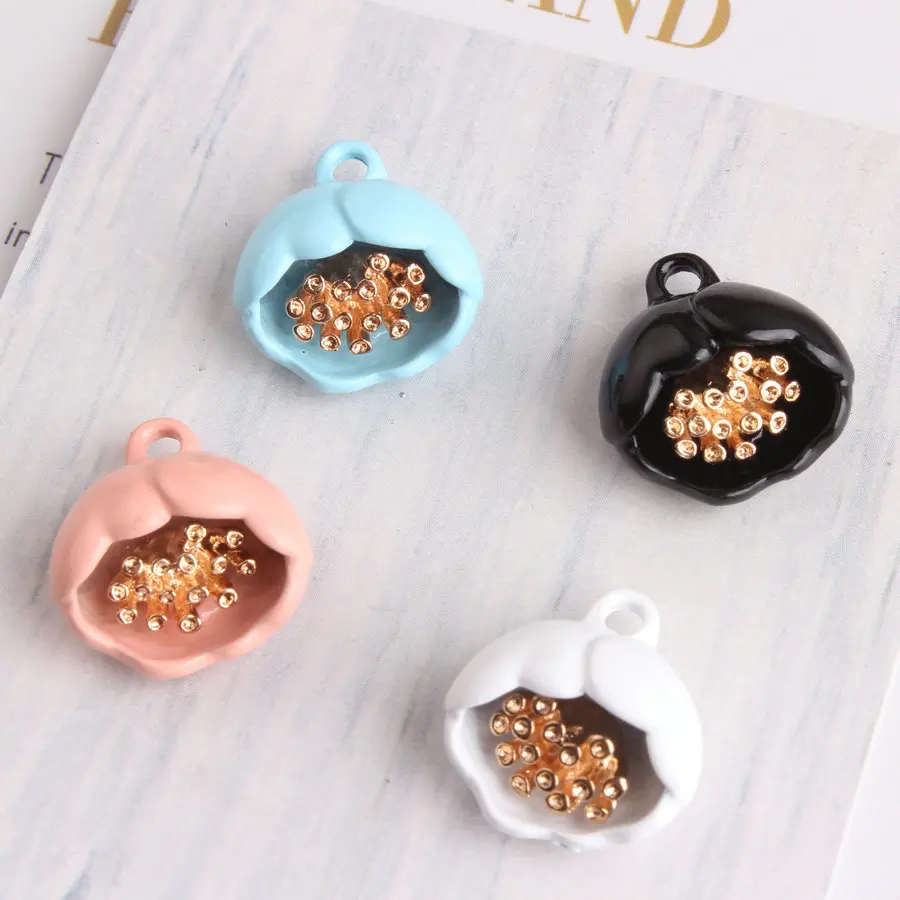 New Trendy 18*19MM 40PCs 3D Enamel Alloy Flower Pendant Charms DIY Ornaments Jewelry Ornament Accessories Craft Fit Bracelet
New Trendy 18*19MM 40PCs 3D Enamel Alloy Flower Pendant Charms DIY Ornaments Jewelry Ornament Accessories Craft Fit Bracelet