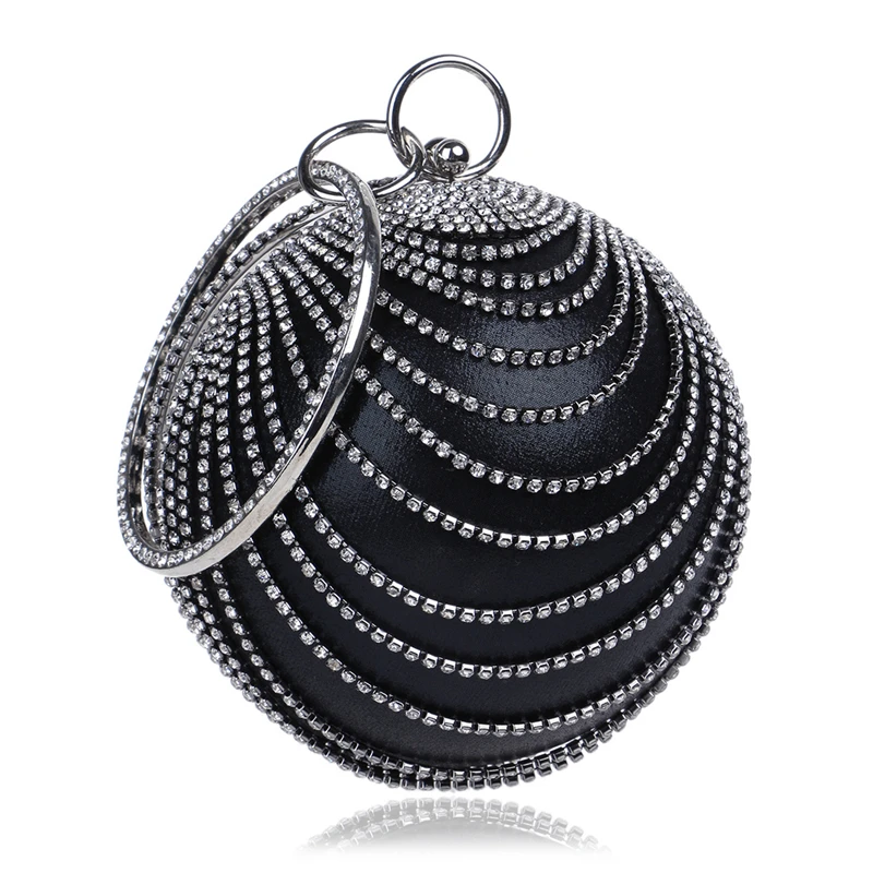 Round Clutch Evening Luxury Handbags Women Bags Designer Diamonds Ball Bag Messenger Bag Fashion Crystal Shoulder Bag
Round Clutch Evening Luxury Handbags Women Bags Designer Diamonds Ball Bag Messenger Bag Fashion Crystal Shoulder Bag