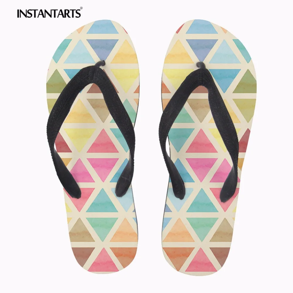 INSTANTARTS Brand Design Women Flip Flops Youth Girl Summer Beach Home Flip Flops 3D Geometric Print Girl Casual Summer Slippers
INSTANTARTS Brand Design Women Flip Flops Youth Girl Summer Beach Home Flip Flops 3D Geometric Print Girl Casual Summer Slippers