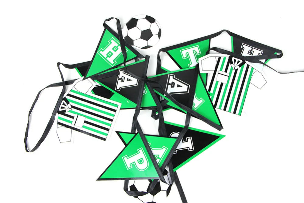 Football Theme Happy Birthday Banner Flag Banner Sports Theme Party Banner Soccer Garland for Kid's Room Boys Photo Prop
Football Theme Happy Birthday Banner Flag Banner Sports Theme Party Banner Soccer Garland for Kid's Room Boys Photo Prop