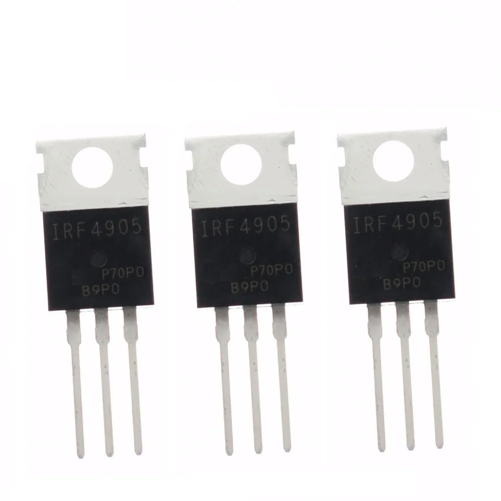 10PCS IRF4905 IRF4905PBF TO-220 MOS FET P channel field effect 74A 55V 200W 100% new original
10PCS IRF4905 IRF4905PBF TO-220 MOS FET P channel field effect 74A 55V 200W 100% new original