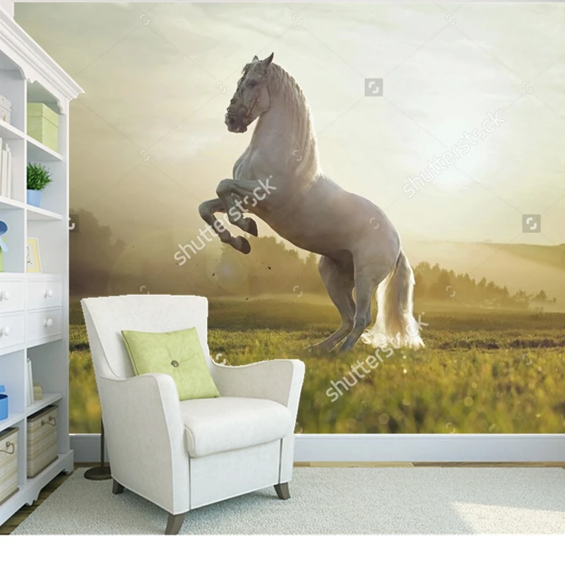 Custom photo wallpaper,Beautiful white horse,modern murals for the living room bedroom wall background wall waterproof wallpaper
Custom photo wallpaper,Beautiful white horse,modern murals for the living room bedroom wall background wall waterproof wallpaper