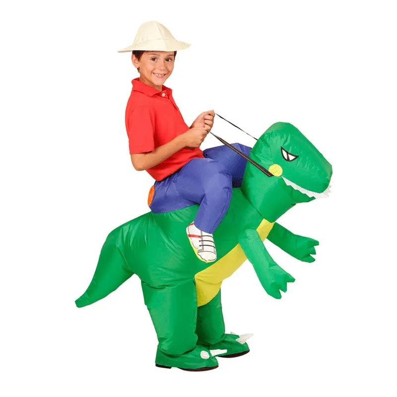 Надувной детский костюм динозавра T-Rex Dino Rider наряд косплей Пурим Хэллоуин Дракон Вечеринка карнавал надувные игрушки нарядное платье
Надувной детский костюм динозавра T-Rex Dino Rider наряд косплей Пурим Хэллоуин Дракон Вечеринка карнавал надувные игрушки нарядное платье