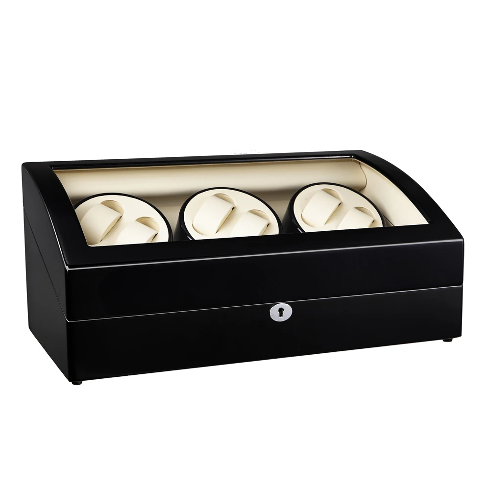 Watch Winder ,LT Wooden Automatic Rotation 6+7 Watch Winder Storage Case Display Box (Outside is black and inside is white)
Watch Winder ,LT Wooden Automatic Rotation 6+7 Watch Winder Storage Case Display Box (Outside is black and inside is white)